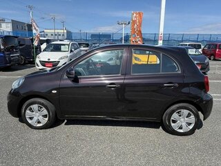 2022 Nissan March IV (K13) Рестайлинг, фиолетовый, 650000 рублей, вид 4