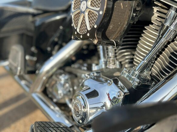 2005 Harley-Davidson Road King, чёрный, 1200000 рублей - вид 4