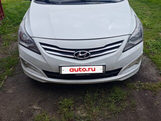 2016 Hyundai Solaris I Рестайлинг, белый, 1020000 рублей, вид 1