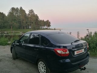 2017 Lada (ВАЗ) Granta I, синий, 490000 рублей, вид 4