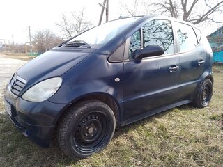 1999 Mercedes-Benz A-Класс 140 I (W168), синий, 275000 рублей, вид 1