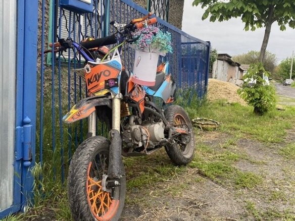2021 Kayo Evolution YX140EM, оранжевый, 100000 рублей - вид 4