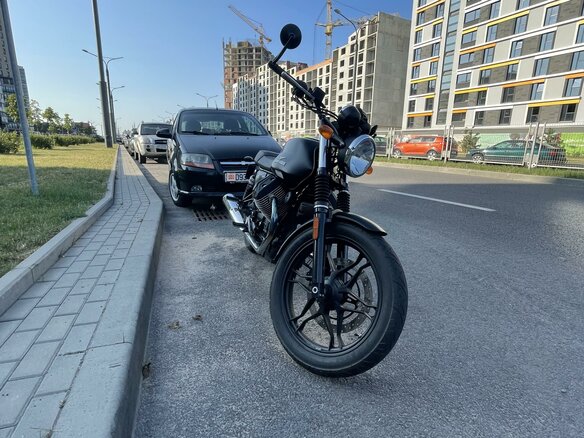 2015 Moto Guzzi V 7, чёрный, 700000 рублей - вид 3