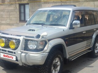 1995 Mitsubishi Pajero II, серебристый, 750000 рублей, вид 1