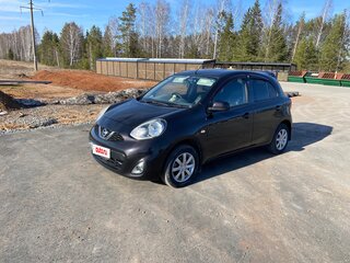 2016 Nissan March IV (K13) Рестайлинг, чёрный, 965000 рублей, вид 1