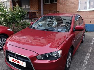 2012 Mitsubishi Lancer X Рестайлинг, пурпурный, 1200000 рублей, вид 1