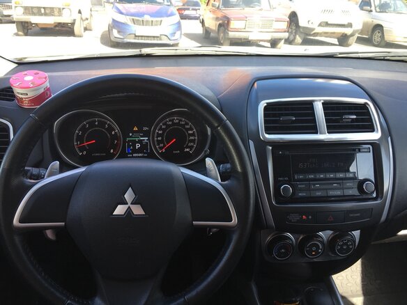 2013 Mitsubishi ASX I Рестайлинг, белый - вид 11