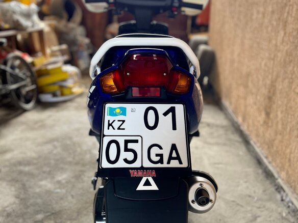 1999 Yamaha BWs, синий, 350000 рублей - вид 7