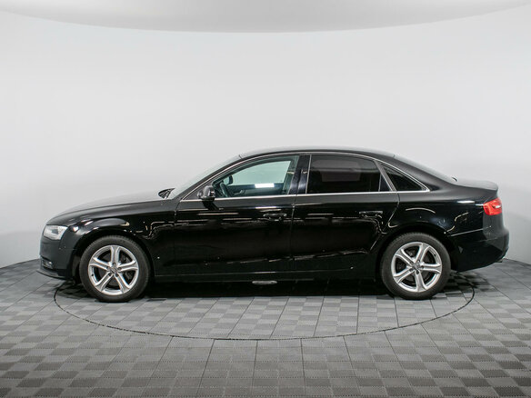 2012 Audi A4 IV (B8) Рестайлинг, чёрный - вид 1