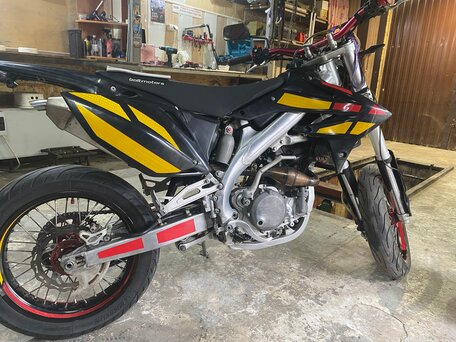 2015 Baltmotors Dakar 250 Motard, чёрный, 250000 рублей, вид 2