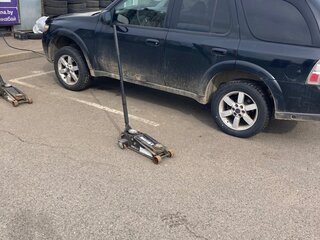 2006 Saab 9-7X, чёрный, 675427 рублей, вид 4