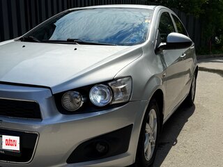 2012 Chevrolet Aveo II, серебристый, 525000 рублей, вид 1