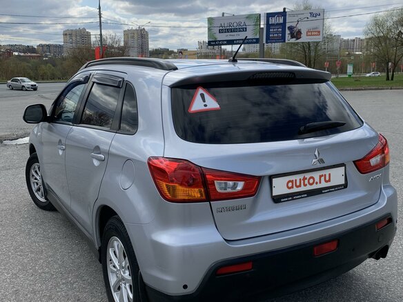 2012 Mitsubishi ASX I, серебристый - вид 4