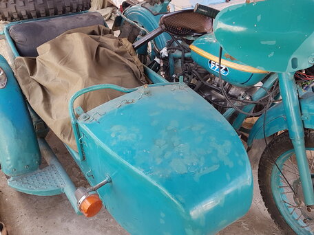 1967 Урал M-63, голубой, 140000 рублей, вид 2