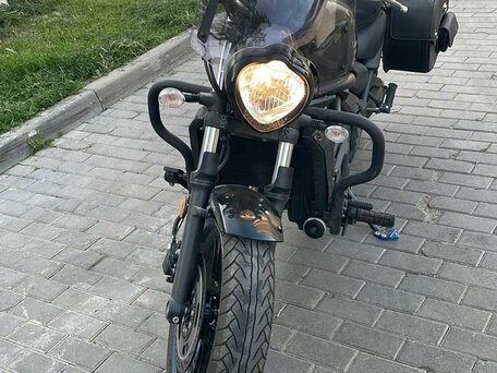 2021 Kawasaki EN650 Vulcan S, синий, 1200000 рублей, вид 2