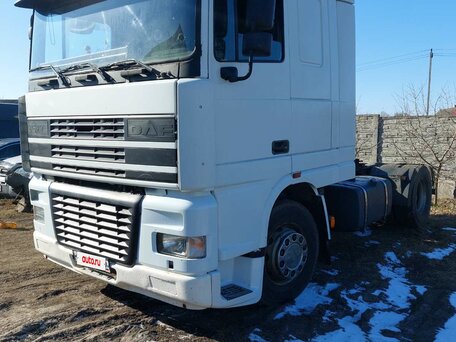 2002 DAF 95XF, белый, 844283 рублей, вид 1