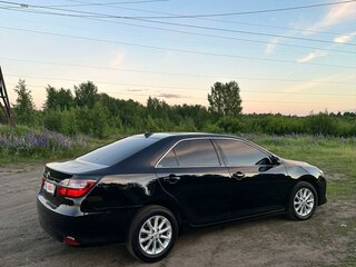 2017 Toyota Camry VII (XV50) Рестайлинг 2, чёрный, 1870000 рублей, вид 5