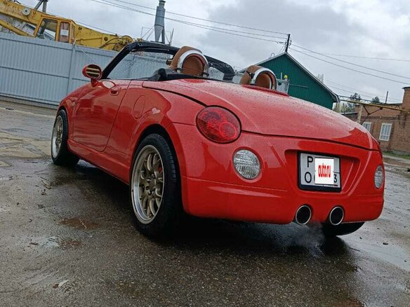 2003 Daihatsu Copen I, красный, 950000 рублей - вид 7