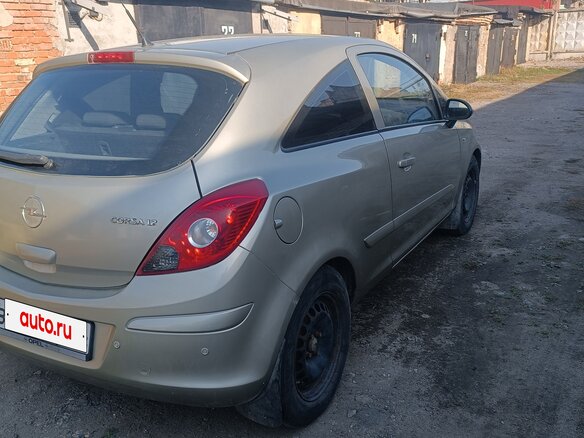 2007 Opel Corsa D, серый, 450000 рублей - вид 5