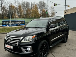 2012 Lexus LX 570 III Рестайлинг, чёрный, 3950000 рублей, вид 4