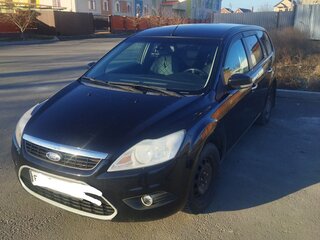 2008 Ford Focus II Рестайлинг, чёрный, 650000 рублей, вид 3