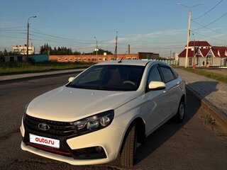 2016 Lada (ВАЗ) Vesta I, белый, 705000 рублей, вид 1