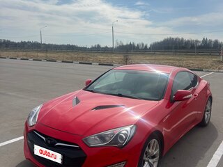 2013 Hyundai Genesis Coupe I Рестайлинг, красный, 1650000 рублей, вид 3