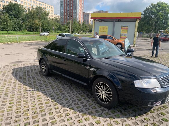 1999 Audi A6 II (C5), чёрный, 700000 рублей - вид 1