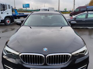 2019 BMW 5 серии 520d VII (G30/G31/G38), чёрный, 1900000 рублей, вид 2