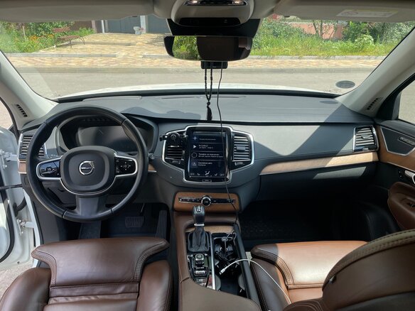 2019 Volvo XC90 II, белый - вид 12