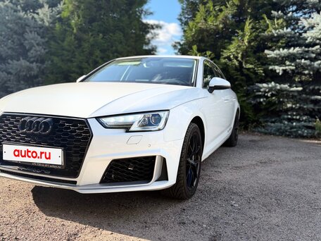 2016 Audi A4 V (B9), белый, 2595000 рублей, вид 5