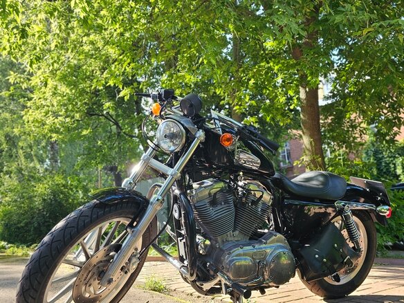 2006 Harley-Davidson Sportster 883, чёрный, 650000 рублей - вид 5