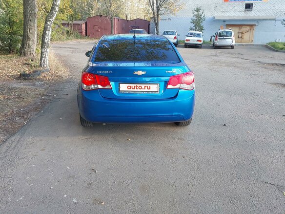 2009 Chevrolet Cruze I, синий, 545000 рублей - вид 4