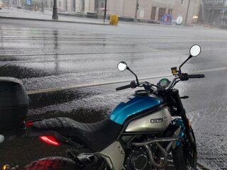 2023 CFMoto 700CL-X Heritage, голубой, 645000 рублей, вид 5