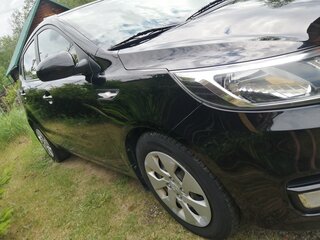 2016 Kia Rio III Рестайлинг, чёрный, 1350000 рублей, вид 5