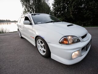 1997 Toyota Caldina II, белый, 650000 рублей, вид 2