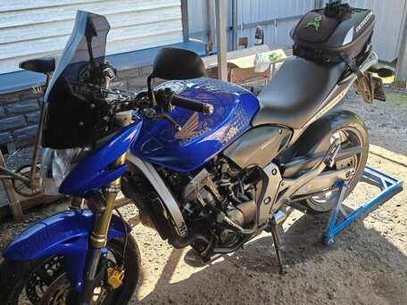 2007 Honda CB 600F Hornet, синий, 400000 рублей, вид 1