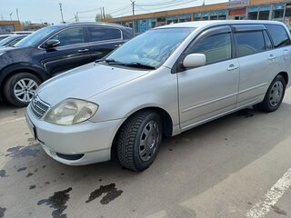 2001 Toyota Corolla Fielder IX (E120, E130), серый, 430000 рублей, вид 1