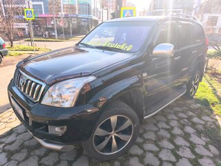 2004 Toyota Land Cruiser Prado 4-speed 120 Series, чёрный, 1999999 рублей, вид 1