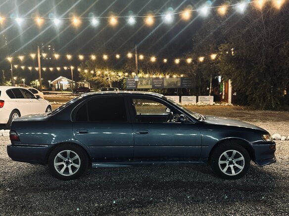 1992 Toyota Corolla VII (E100), синий - вид 11