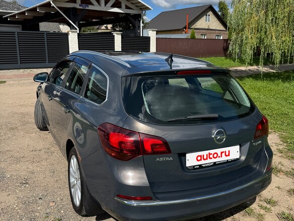2013 Opel Astra J Рестайлинг, серый, 740000 рублей - вид 8
