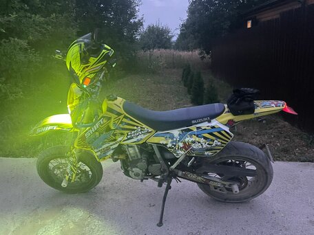 2006 Suzuki DR-Z 400 SM, жёлтый, 435000 рублей, вид 4