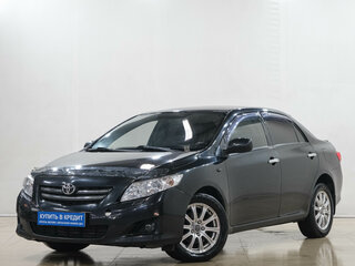 2007 Toyota Corolla X (E140, E150), чёрный, 979000 рублей, вид 3