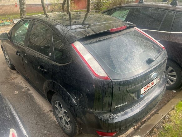 2008 Ford Focus II Рестайлинг, чёрный, 750000 рублей - вид 3