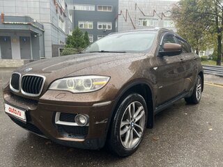 2013 BMW X6 35i I (E71) Рестайлинг, коричневый, 1900000 рублей, вид 4