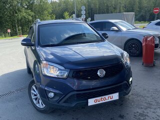 2014 SsangYong Actyon II Рестайлинг, синий, 1050000 рублей, вид 3