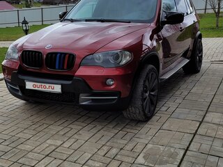 2008 BMW X5 30d II (E70), красный, 3000000 рублей, вид 1