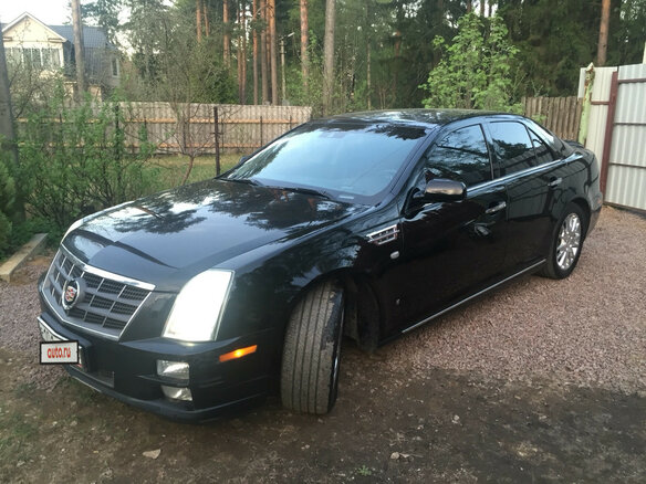 2008 Cadillac STS I Рестайлинг, чёрный