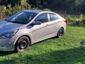 2015 Hyundai Solaris I Рестайлинг, серебристый, 650000 рублей