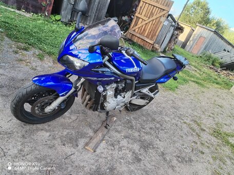 2001 Yamaha FZS1000 Fazer, синий, 420000 рублей, вид 3